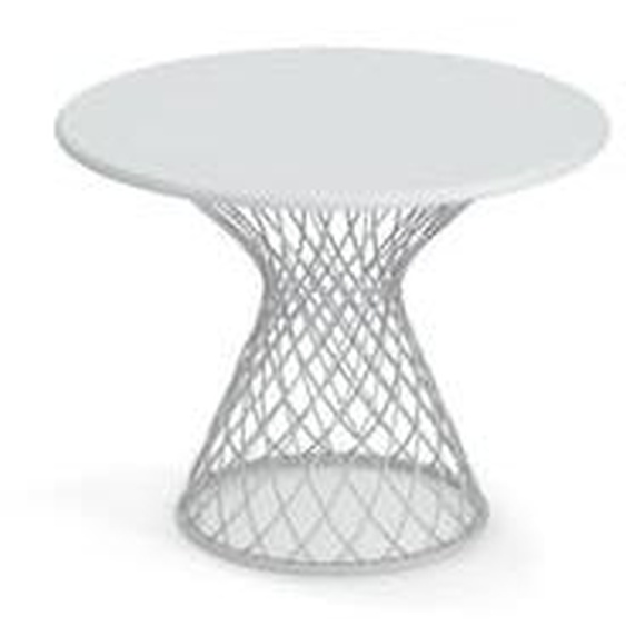 Table dappoint Como - blanc de glace