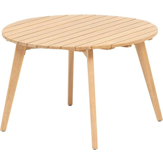 Table dappoint de jardin ronde OLVINIA Acacia 67 x 40 cm - certifié FSC® Hespéride