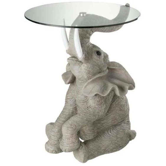 Table dAppoint Design Éléphant 63cm Gris