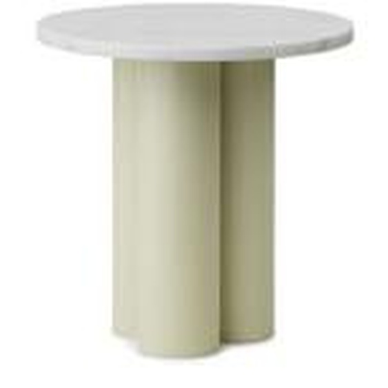Table dappoint Dit - White Carrara - sable