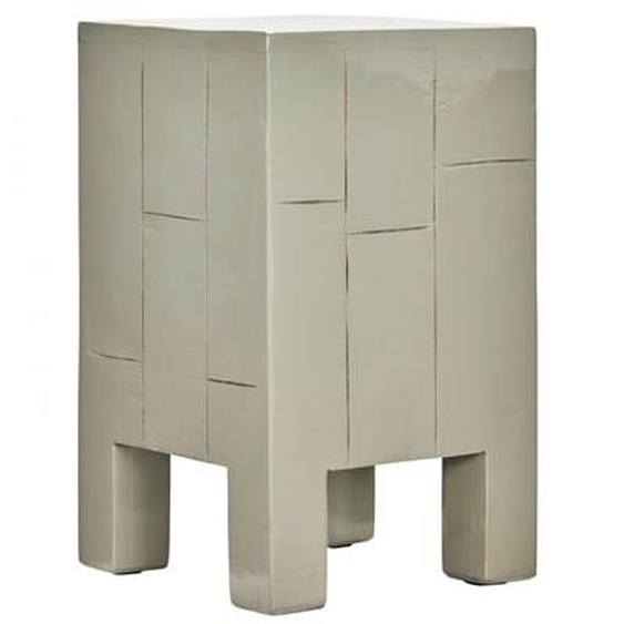 Table dappoint en bois laqué Brick