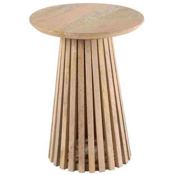Table dappoint - J-LINE - Vincent - Bois massif - 40cm - Design contemporain