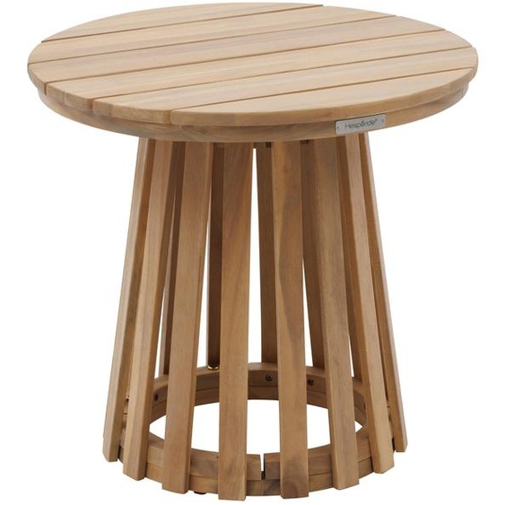 Table dappoint ronde de jardin « Osuna » 50 x 50 cm en bois dacacia - Hespéride