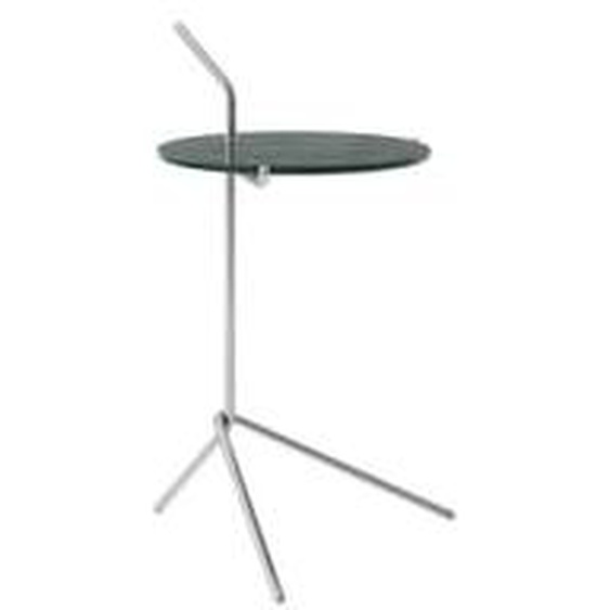 Table dappoint Tenir SH9 - Aluminium poli haute brillance - Marbre