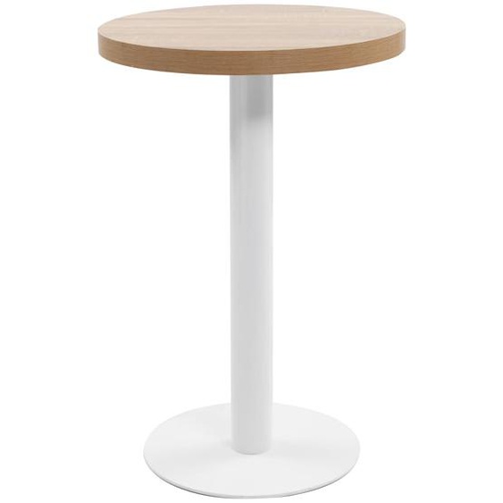 Table de bistro Marron clair 50 cm MDF