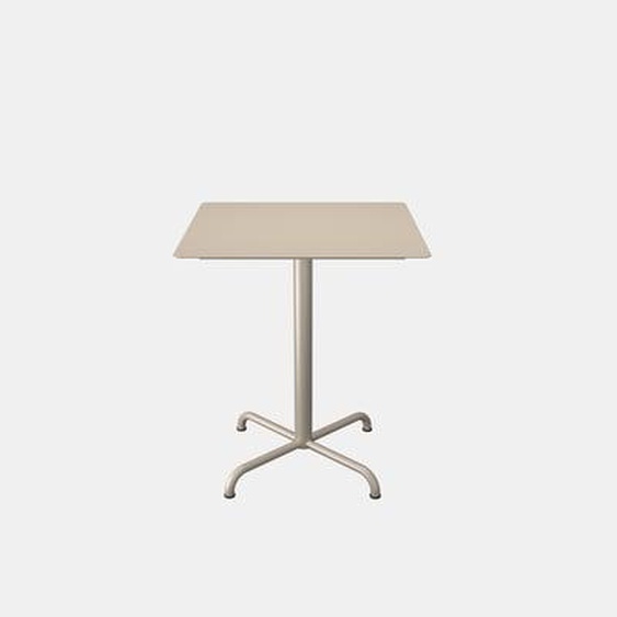 Table de bistrot PICO 4 étoiles pied 60 x 60 cm - beige