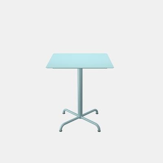 Table de bistrot PICO 4 étoiles pied 60 x 60 cm - ice blue