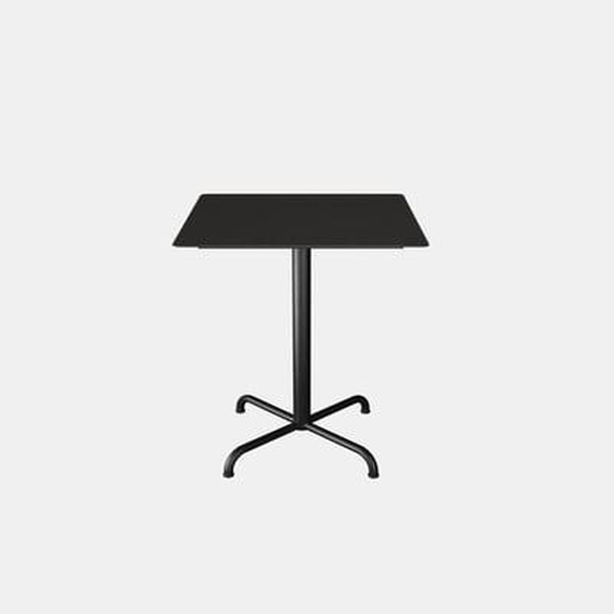 Table de bistrot PICO 4 étoiles pied 60 x 60 cm - noir