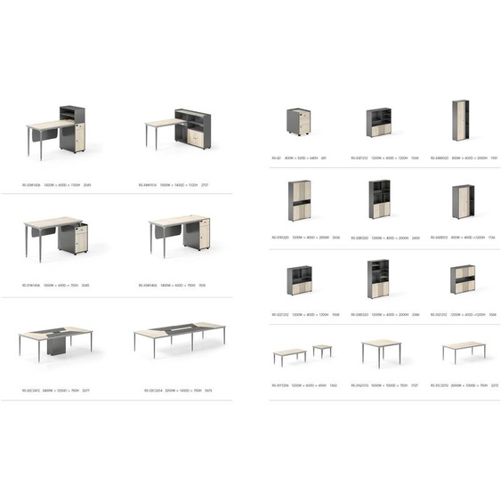 Table de bureau Bureaux Table de travail Meubles dentreprise Meubles informatiques nouveau