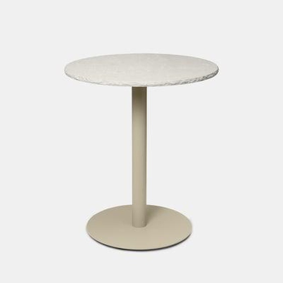 Table de café Mineral 60 x 60 cm - bianco curia/cashmere