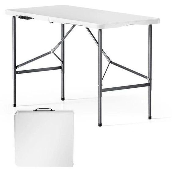 Table de camping pliable Azomor avec poignée de transport, pour une utilisation polyvalente en extérieur