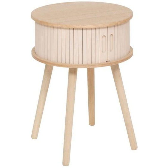 Table De Chevet 2 Portes - Nysos Beige