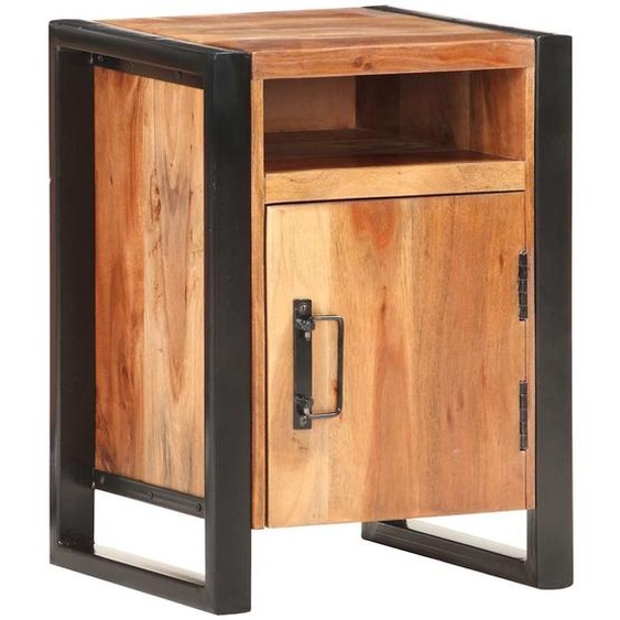 Table de chevet 40x35x55 cm Bois dacacia massif