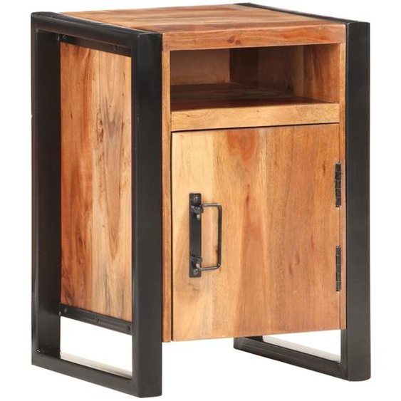 Table de chevet 40x35x55 cm Bois dacacia massif