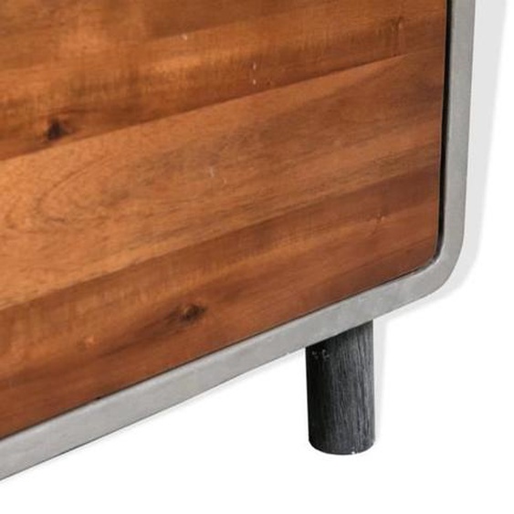 Table de chevet Bois dacacia massif 40 x 30 x 50 cm  Mothinessto LY10262
