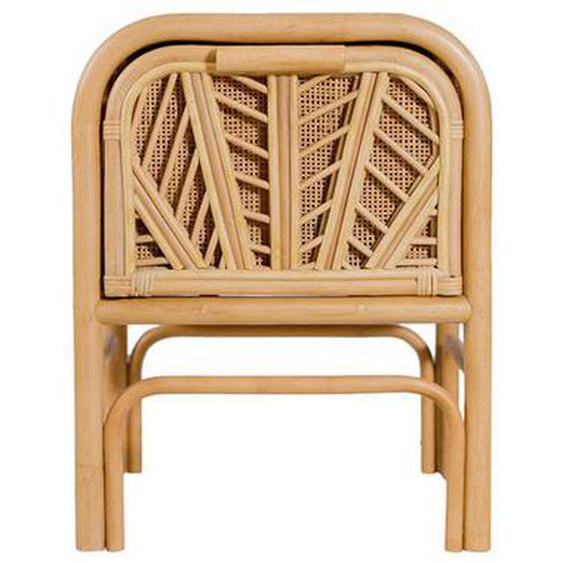 Table de chevet en rotin L40 cm GALON