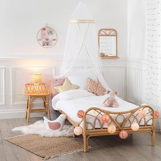 Table De Chevet Enfant En Rotin - Colette Beige