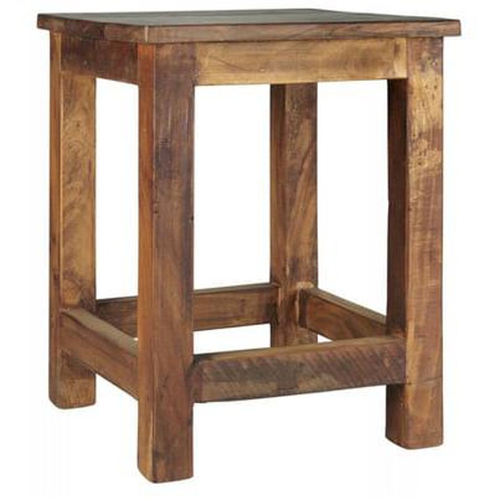 Table de chevet tabouret bois recyclé IB Laursen
