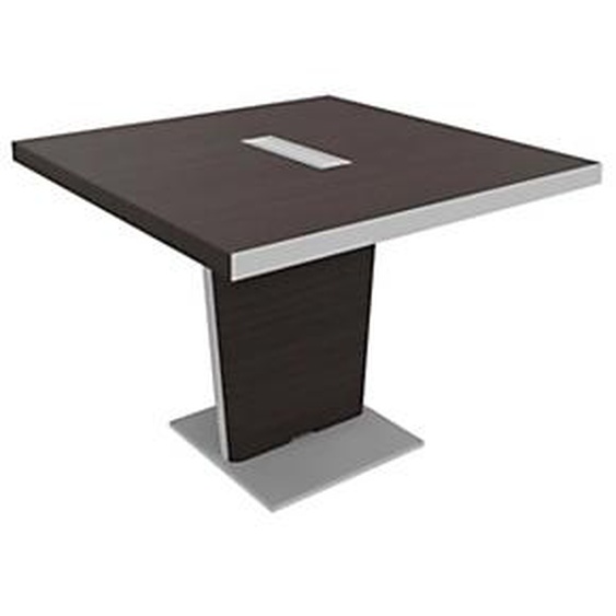 Table de conférence Tario 140 x 140 cm - Ebène