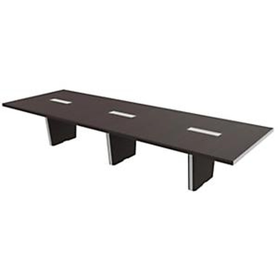 Table de conférence Tario L.420 x 140 cm - Ebène