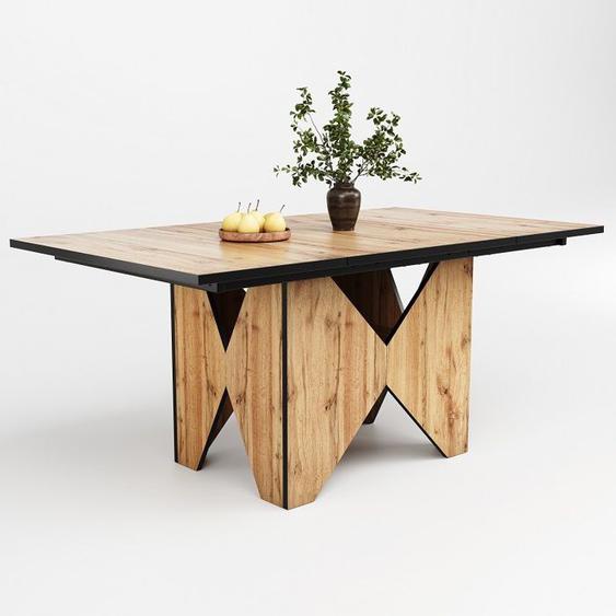 Table De Cuisine En Bois Moderne,Table De Bistro,Table À Manger Rectangulaire,Table À Manger Pour 4-6 Places Salon Cuisine