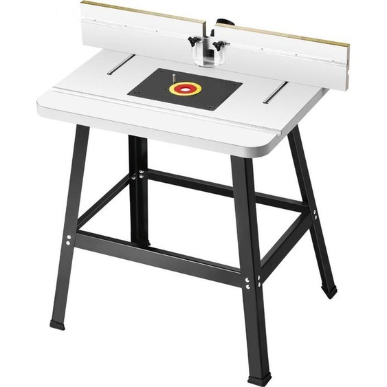 Table de défonçage table de fraisage debout - avec plateau MDF 920x606x1025mm - Table de travail de haute qualité pour le fraisage