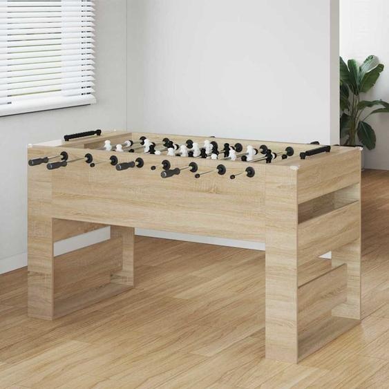 Table de Football 2 pcs Chêne Sonoma 146,5 x 74 x 85 cm