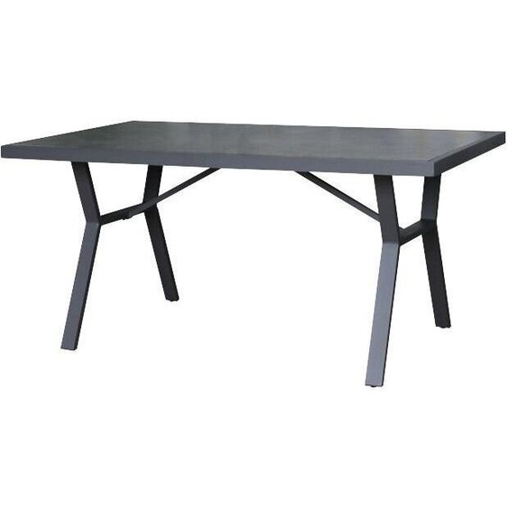 Table de jardin aluminium SIBIU 140 x 80 cm