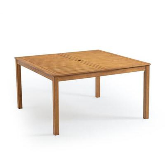 Table de jardin carrée acacia, Ciara