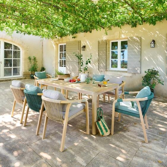Table de jardin DEONA Acacia 8 places - certifié FSC® Hespéride
