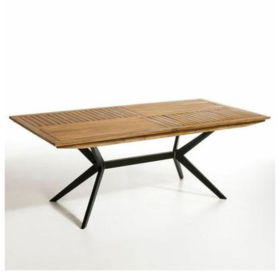 Table de jardin rectangulaire acacia, Jakta