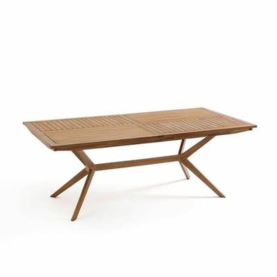 Table de jardin rectangulaire acacia, Jakta