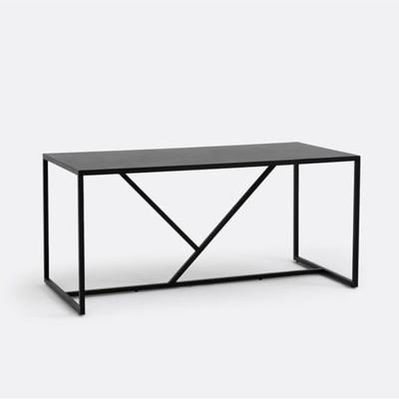 Table de jardin rectangulaire aluminium, Abby