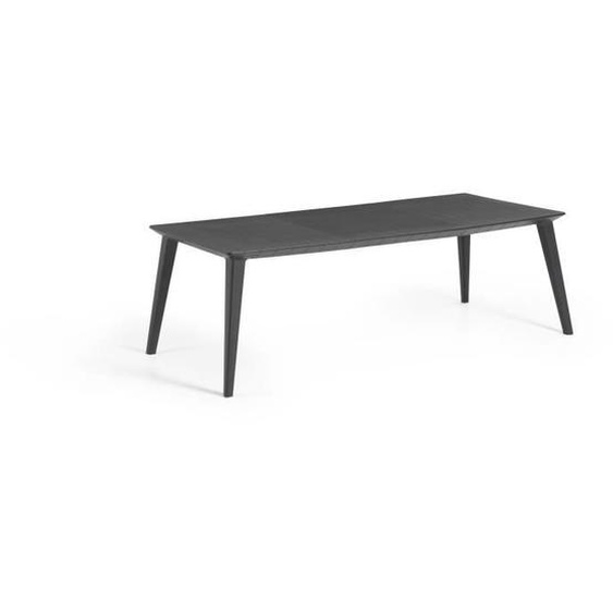 Table de jardin - rectangulaire - gris graphite - en résine - 8 à 10 personnes - Lima - Allibert by KETER