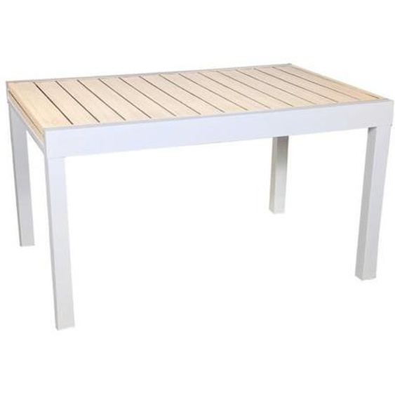 Table de jardin - SWEEEK - ELORA - Extensible - Aluminium - 8 places - 135/270 cm