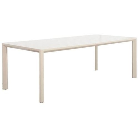 Table de jardin - SWEEEK - Sacramento - Aluminium - 8 places - 220 x 100 x 75 cm