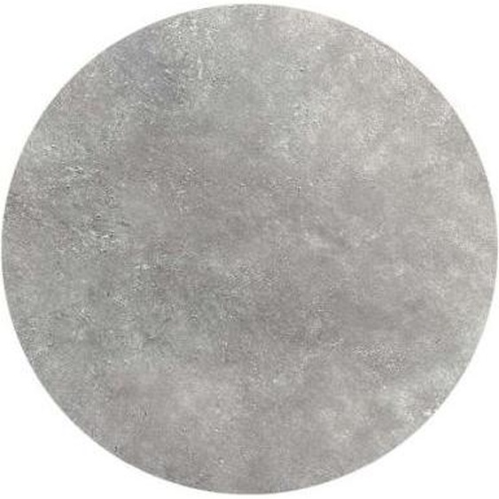 Table de patio Infinity Tripod avec structure couleur sable et plateau en stratifié haute pression Moonstone Ø70 cm, 1 pièce
