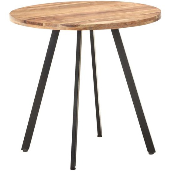 Table de salle à manger 80 cm Bois dacacia solide