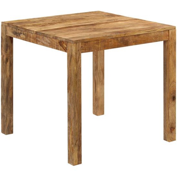 Table à manger Bois de manguier massif 82x80x76 cm