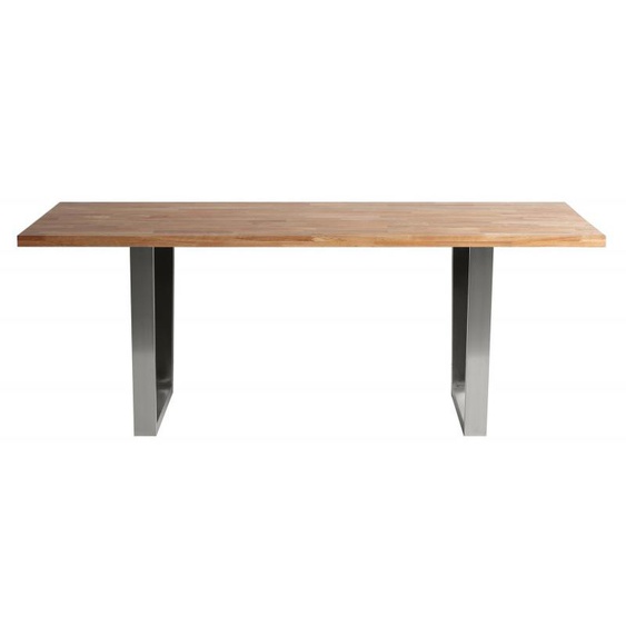 Table de salle à manger bois massif - Dohan