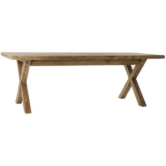 Table de salle à manger DKD Home Decor bois naturel recyclé 220 x 100 x 76 cm