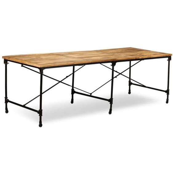 Table de salle à manger en bois massif de mangue 240 cm