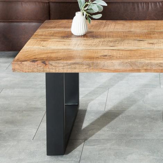 Table de salon bois de manguier massif - Molde