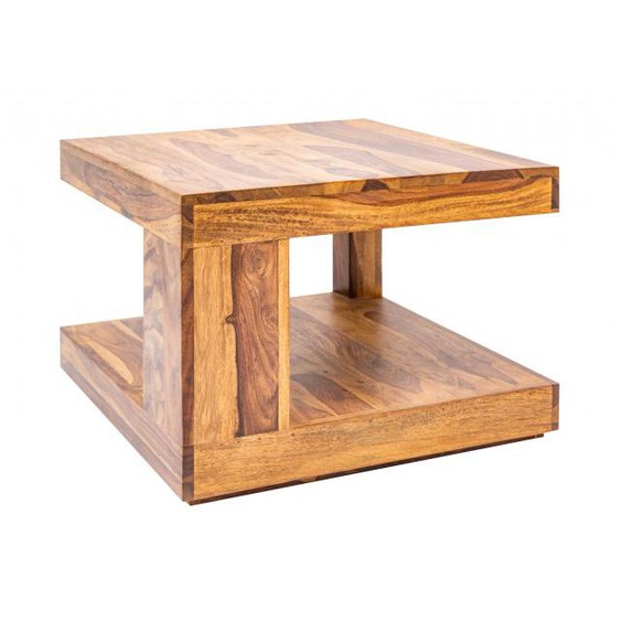 Table de salon carrée bois de palissandre - Noa - 60 x 60 cm