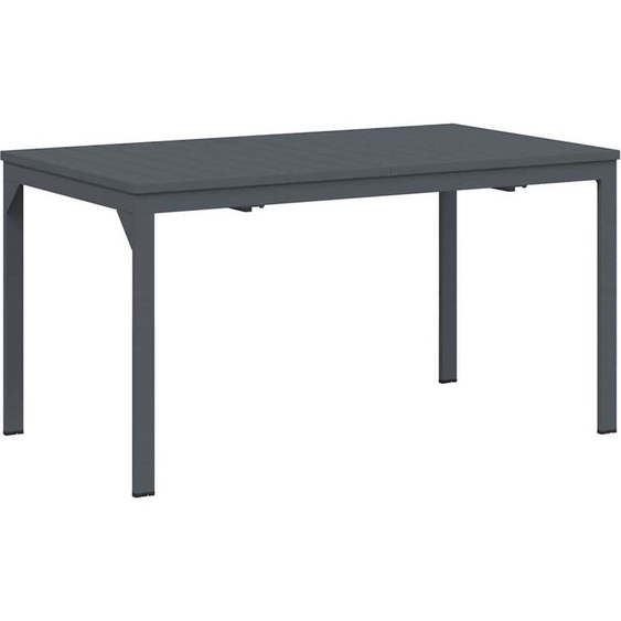 Table de patio Anthracite 180 x 80 x 74 cm