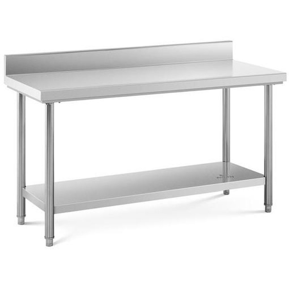 Table de travail acier inoxydable plan de travail en inox plan de travail professionnel table de travail cuisine adossee
