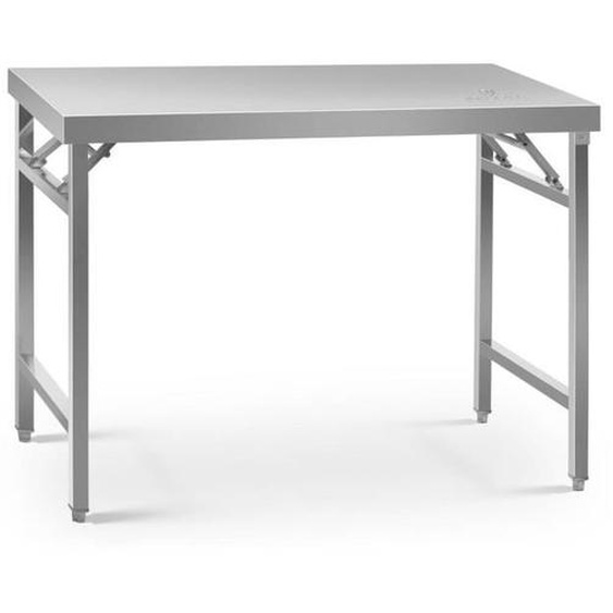 Table de travail pliante - MARQUE - 70 x 120 cm - Capacité de charge 215 kg - Noir - Style classique intemporel