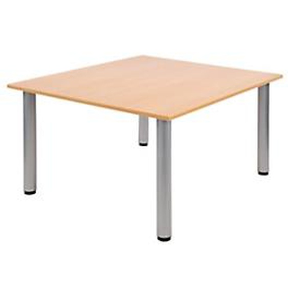 Table dextension Consul L.140 x P.120 cm - Hêtre pieds Aluminium