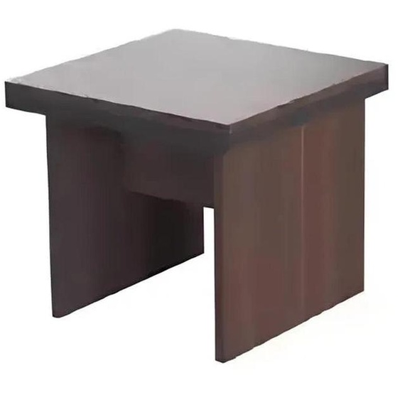 Table en bois marron Table basse Tables dappoint modernes Aménagement de bureau