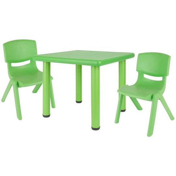 Table Enfant Avec 2 Chaises Vert